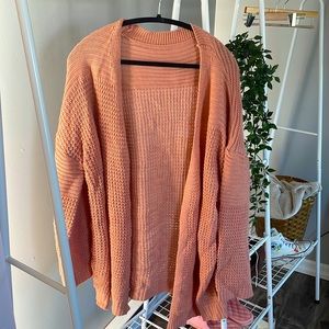 1X SHEIN Pink Cardigan